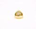 Bague Bague en or jaune sertie de diamants de 0,38 ct 58 Facettes 9543