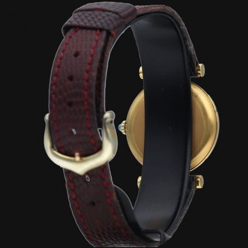 Montre Cartier Montre Must De Cartier Vermeil 58 Facettes MT41245