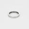 Bague 54 Alliances Platine 58 Facettes DRE1831