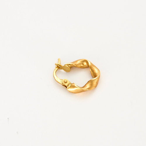 Boucles d'oreilles Paire de boucles d'oreilles créole or jaune 58 Facettes LP865
