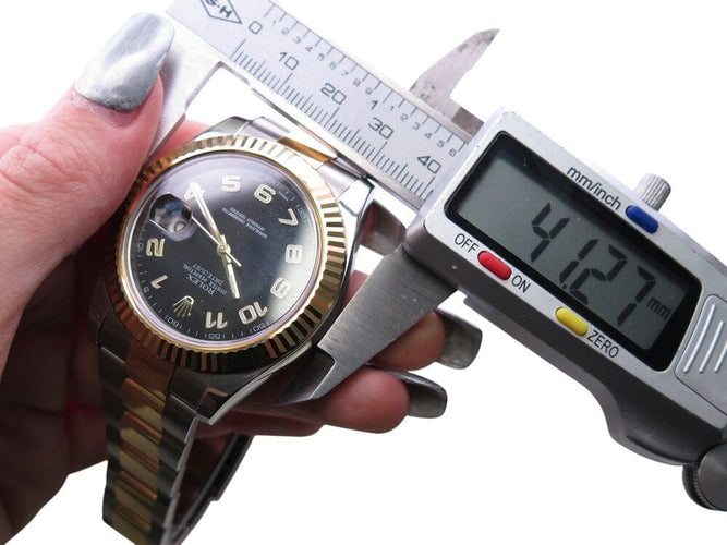Montre montre ROLEX datejust ii wimbledon 116333 or 18k acier 41mm automatique 58 Facettes 268704