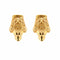 Collier Parure électroformage lion or jaune 58 Facettes LP754-755