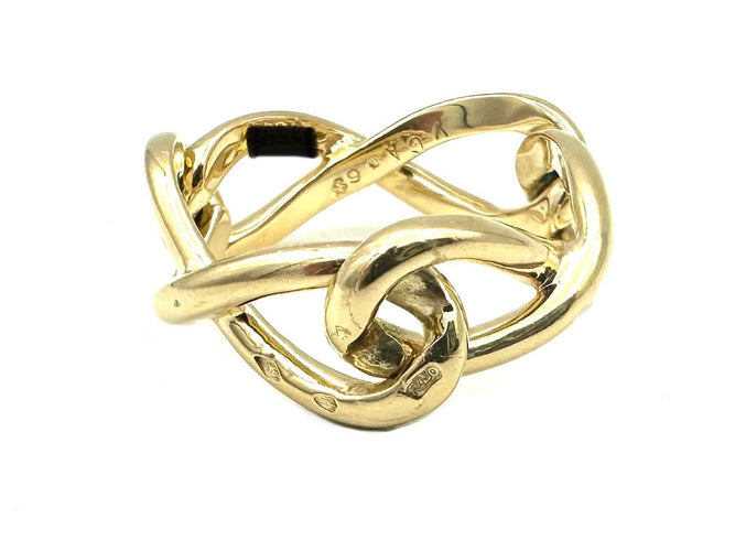 VAN CLEEF & ARPELS. Bague vintage or jaune 18K