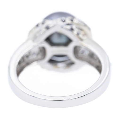 Bague 51 Mauboussin Bague Cocktail Caviar Mon Amour Or blanc Perle, Diamant 58 Facettes 2340392CN