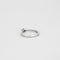 Bague 53 Solitaire en or blanc orné d'un diamant 58 Facettes 517472