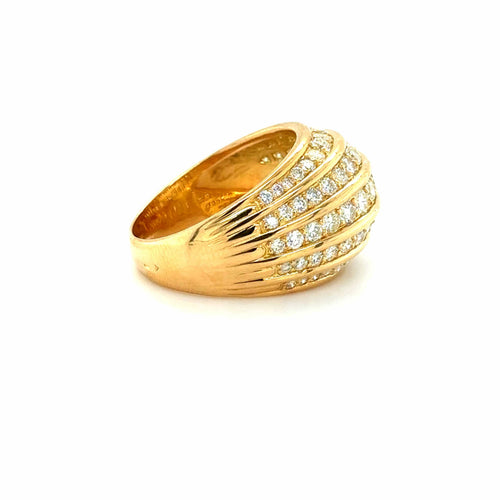 Bague 58 Bague Or jaune et Diamants 58 Facettes 1.0000191/3