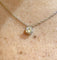Collier Collier solitaire diamant or blanc 58 Facettes