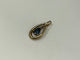Pendentif Pendentif or jaune saphir 58 Facettes LP424/15