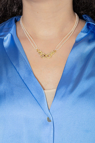 Collier Collier Or jaune Diamant 58 Facettes 3951649CN