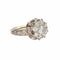 Bague BAGUE EN OR BLANC 18 KT AVEC DIAMANTS, ÉPOQUE 1945 58 Facettes CH54(CH418)