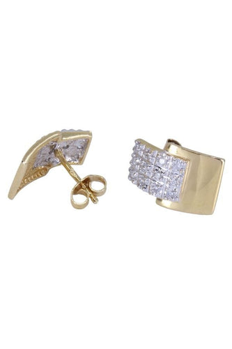 Boucles d'oreilles BOUCLES D'OREILLES PAVAGE DIAMANTS 58 Facettes 083501