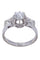 Bague 53 Solitaire art déco diamants 58 Facettes 088521