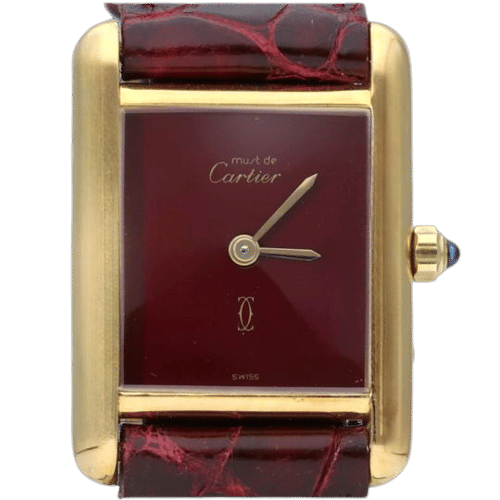 Montre Cartier Montre Tank Vermeil 58 Facettes MT43309
