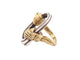 Bague 55 vintage bague VAN CLEEF & ARPELS noeud t55 en or jaune 18k & argent 18.9gr 58 Facettes 267804