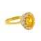 Bague Bague Pompadour Or jaune Saphir, Diamant 58 Facettes 3754274CN
