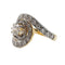 Bague 54 Bague tourbillon or, platine & diamants 58 Facettes