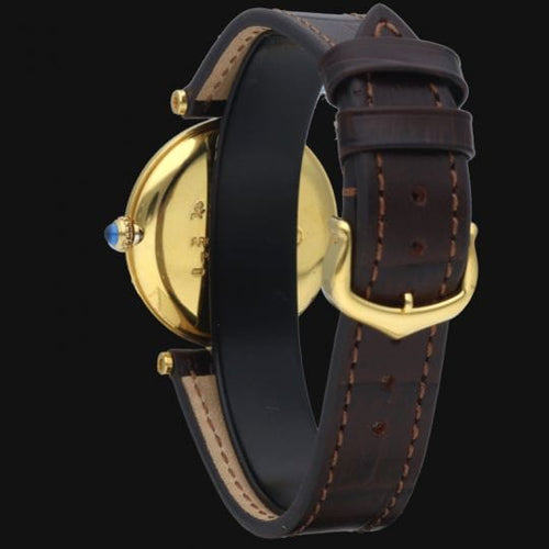 Montre Cartier Montre Must De Cartier Vermeil 58 Facettes MT41216