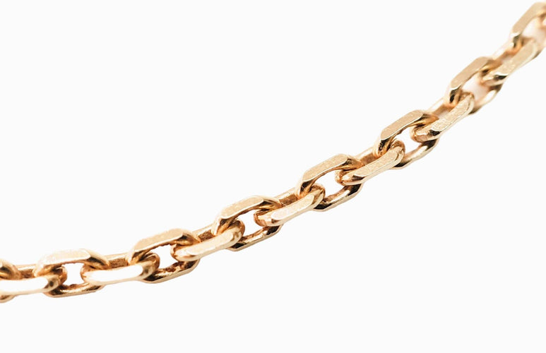 Collier CHAINE MAILLE FORÇAT 75 CM 58 Facettes CH.COU.1257-75cm
