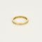 Bague 58,5 Alliance américaine en or jaune et diamants 58 Facettes TOU1500X4