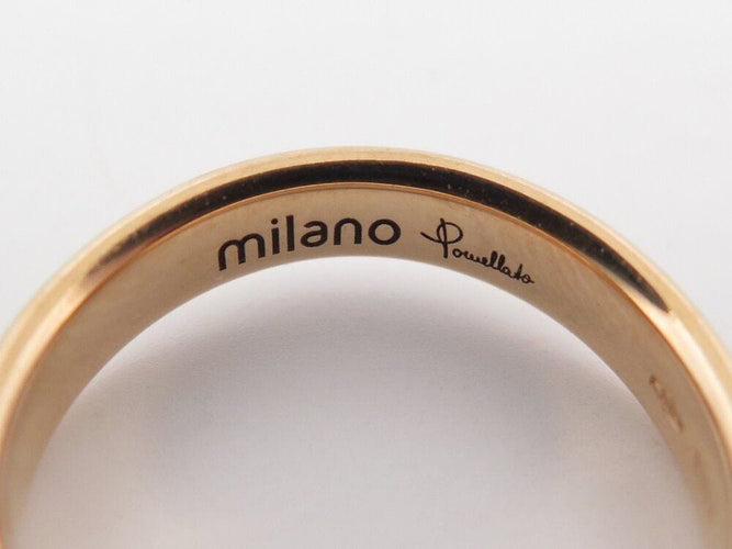 Bague 51 Bague POMELLATO Alliance Milano 51 en or rose 18 carats 4,5 gr 750 58 Facettes 266702