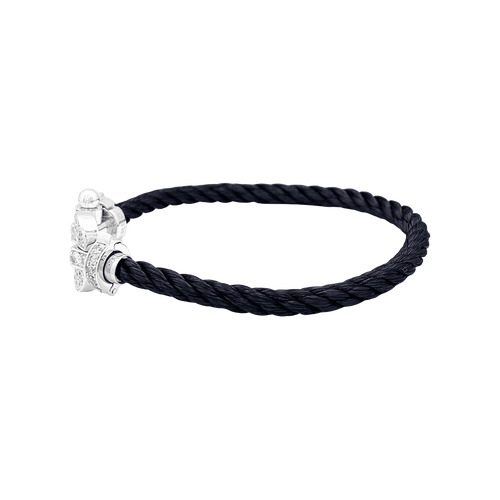 Bracelet Bracelet Fred, "Force 10" or blanc, diamants. 58 Facettes 34788