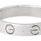 Bague 52 Cartier Bague Love Or blanc 58 Facettes 4534658CN