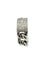 Bague DIOR. Collection "Gourmette", bague or blanc 18K et diamants 58 Facettes