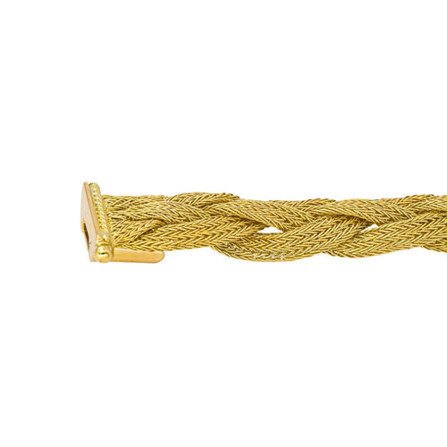 Bracelet Bracelet Tressé Or jaune 58 Facettes 4529045CN