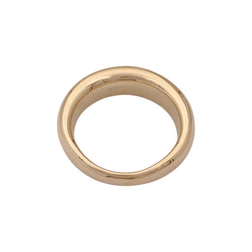 Bague 51 Bague jonc bombé en or jaune. 58 Facettes 34587