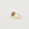 Bague 56 Bague or platine émeraude diamants 58 Facettes