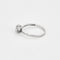 Bague 58 Bague Solitaire en or blanc et diamants 58 Facettes THI02063