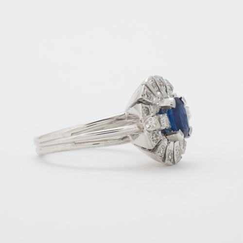 Bague 52 Bague saphir vintage 58 Facettes