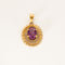 Pendentif Améthyste sur Dôme 58 Facettes LP907