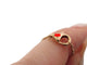 Collier collier CARTIER trinity mini pendentif 3 anneaux ors 18k 58 Facettes 269166