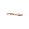 Boucles d'oreilles Boucles d'oreilles Pomellato, "Tango", or rose, saphirs roses. 58 Facettes 35230