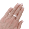 Bague 61 Bague Cartier, "Love Classique", or blanc. 58 Facettes 34384
