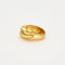 Bague 56 Bague jonc or jaune 58 Facettes LP242/4