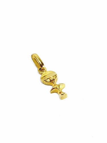 Pendentif Pendentif poupée Ashanti or jaune 58 Facettes