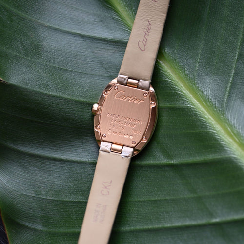Cartier Baignoire Rose Gold Diamonds
