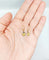 Boucles d'oreilles Dormeuses fleur finement ciselée en or 18k Art déco 58 Facettes A06469