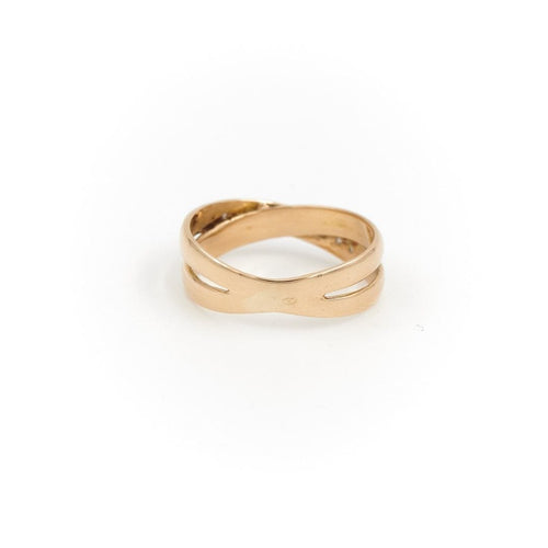 Bague 51 Bague Alliance Or jaune, Or blanc Diamant 58 Facettes 1740880CN