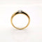 Bague 53 Bague solitaire en or jaune diamant 58 Facettes