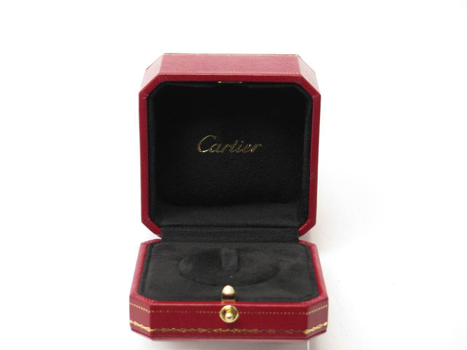 Boucles d'oreilles boucles d'oreilles creoles CARTIER etincelle or jaune 18k pavees s 58 Facettes 270594