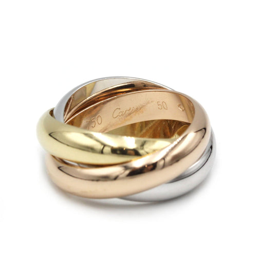 Bague 50 Alliance Trinity GM - Cartier 1997 58 Facettes 250023SP
