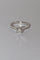Bague Solitaire Sur Or Blanc 0.53 ct