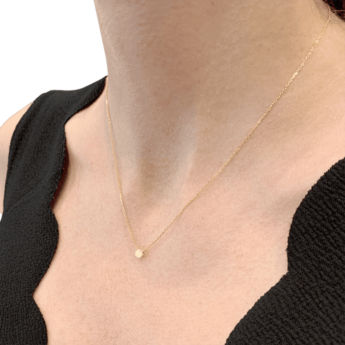 Collier Collier Cartier, "1895", or jaune, diamant 0,24 ct. 58 Facettes 34725
