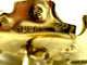 Boucles d'oreilles BRYNNER. Boucles d'oreilles vintage or jaune 18K 58 Facettes