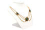 Collier Collier Napoléon III en or jaune 18 carats et émail serti de strass 58 Facettes 13650