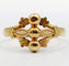 Bague 57 Bague victorienne ciselée or rose et or jaune (circa 1880) 58 Facettes A05338
