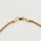 Collier Chaine or rose maille palmier 58 Facettes LP310/8
